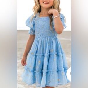 Ivy City Co Girls Starry Nights dress